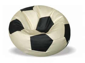 Кресло-мяч Футбол, иск.кожа в Вилюйске - vilyujsk.mebel-nsk.ru | фото
