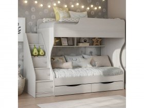 Кровать двухъярусная Каприз-22 КПР.22 в Вилюйске - vilyujsk.mebel-nsk.ru | фото