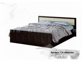 Кровать двуспальная 1,4м Фиеста (BTS) в Вилюйске - vilyujsk.mebel-nsk.ru | фото