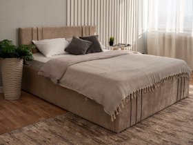 Кровать двуспальная 1,4м с подъем. мех. Леванте в Вилюйске - vilyujsk.mebel-nsk.ru | фото