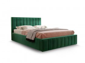 Кровать мягкая 1,6 Вена стандарт, вар.1 в Вилюйске - vilyujsk.mebel-nsk.ru | фото