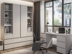 Модульная детская Люмо (кашемир) в Вилюйске - vilyujsk.mebel-nsk.ru | фото