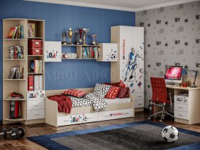 Модульная спальня Вега NEW Boy в Вилюйске - vilyujsk.mebel-nsk.ru | фото