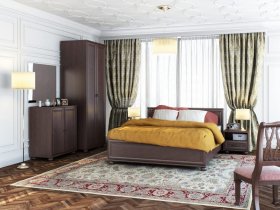 Модульная спальня Верди в Вилюйске - vilyujsk.mebel-nsk.ru | фото